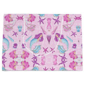 Mermaid Large Gift Bag Groot Cadeauzakje (Voorkant)