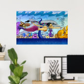 Mermaid Large Print (Thuiskantoor)