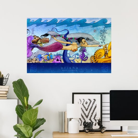 Mermaid Large Print (Thuiskantoor)