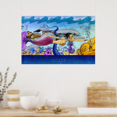 Mermaid Large Print (Keuken)