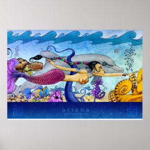 Mermaid Large Print