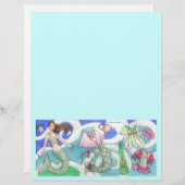 Mermaid Large Stationery (Voorkant / Achterkant)