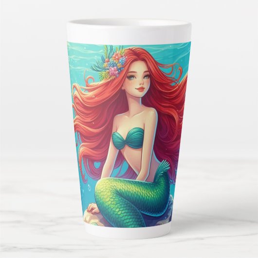 Mermaid Latte Mok (Voorkant)