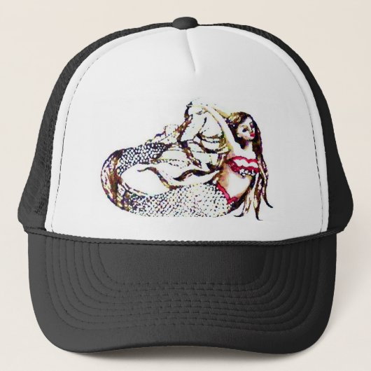 Mermaid Laurel - Mermaid School - CricketDiane Trucker Pet (Voorkant)
