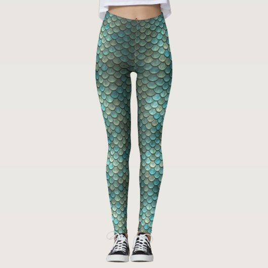 Mermaid leggings (Voorkant)