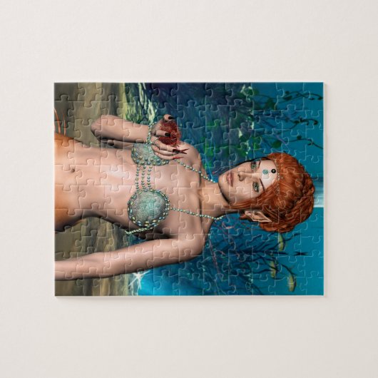Mermaid Legpuzzel (Horizontaal)