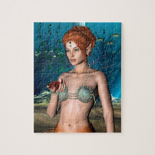 Mermaid Legpuzzel (Verticaal)