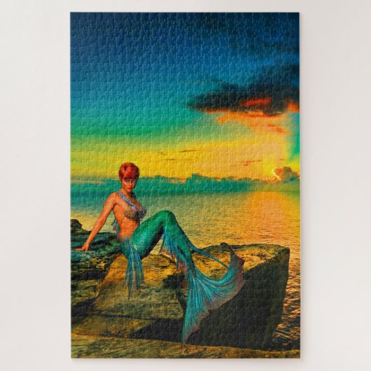 Mermaid Legpuzzel (Verticaal)