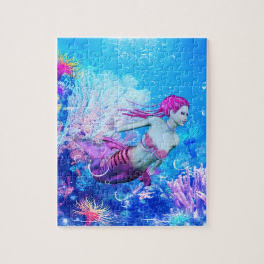 Mermaid Legpuzzel (Verticaal)