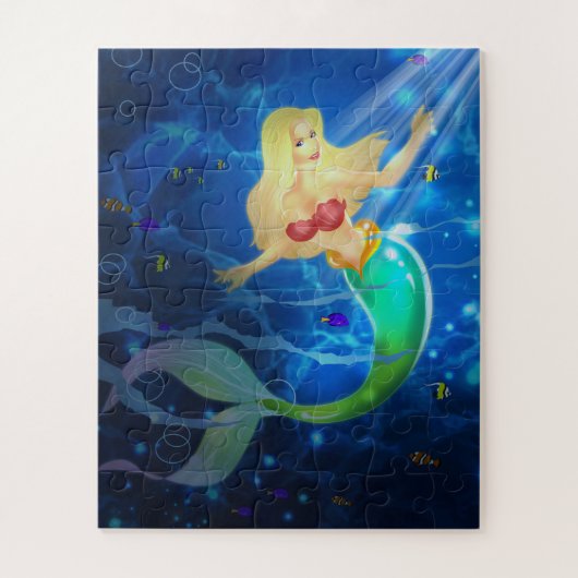 Mermaid Legpuzzel (Verticaal)