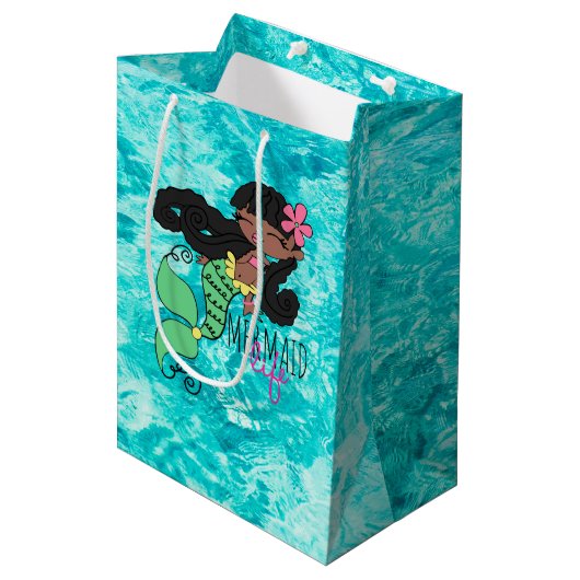 Mermaid Life AA - Medium Gift Bag Medium Cadeauzakje (Voorkant Gekanteld)