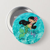 Mermaid Life BH 3-inch Ronde Button (Voorkant /achterkant)
