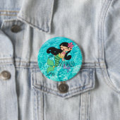 Mermaid Life BH 3-inch Ronde Button (In situ)