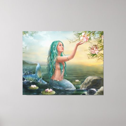 Mermaid Life Canvas Afdruk (Voorkant)