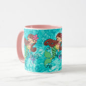 Mermaid Life Combo Mok 11 oz (Voorkant links)