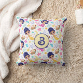 Mermaid Life Monogrammed Sierkussen (Deken)
