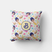 Mermaid Life Monogrammed Sierkussen (Voorkant)