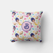 Mermaid Life Monogrammed Sierkussen (Voorkant)