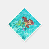 Mermaid Life Paper Napkins Servetten (Hoek)