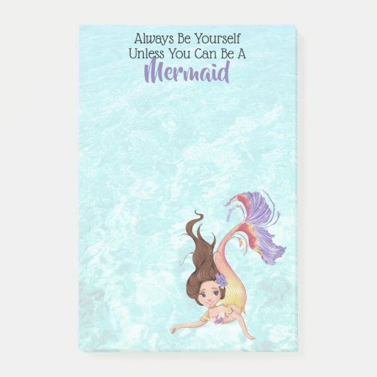 Mermaid Life Post-it® Notes (Voorkant)