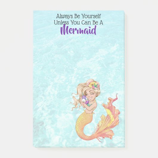 Mermaid Life Post-it® Notes (Voorkant)