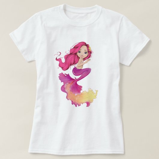 Mermaid Life T-Shirt (Design voorkant)