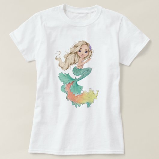 Mermaid Life T-Shirt (Design voorkant)