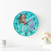 Mermaid Life Wall klok (Huis)