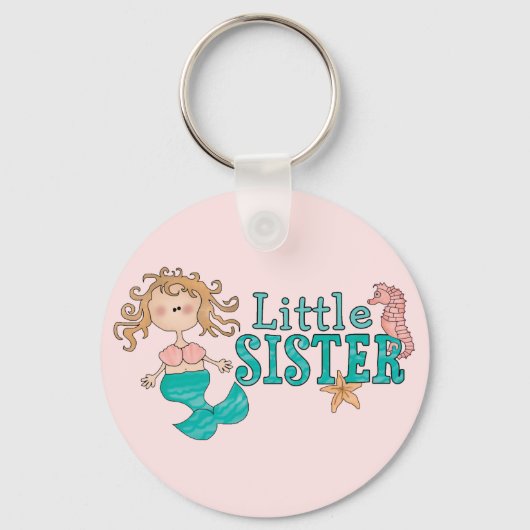 Mermaid Little Sister Sleutelhanger (Voorkant)