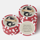 Mermaid Logo Poker Chip (Opstapeling)