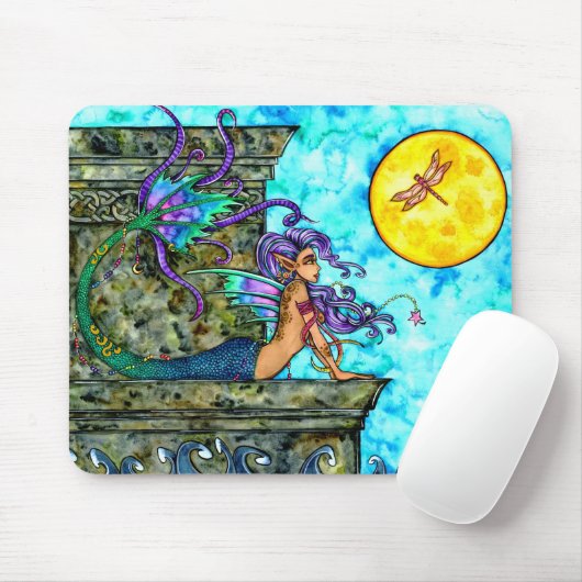 Mermaid Longing Mousepad Muismat (Met muis)