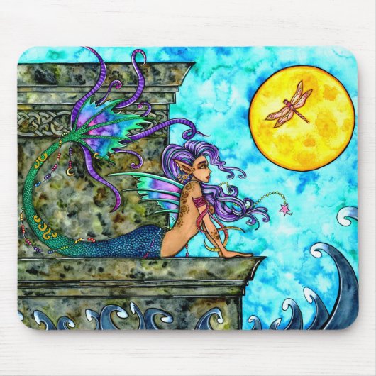 Mermaid Longing Mousepad Muismat (Voorkant)