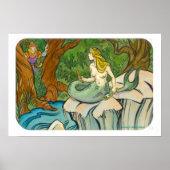 Mermaid Lorelei en Prince Enchanted Poster (Voorkant)