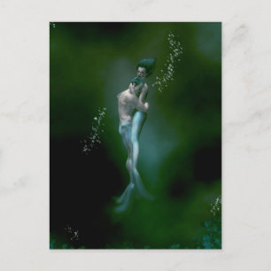 Mermaid Love Briefkaart
