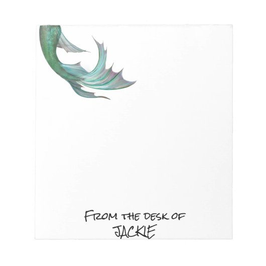 Mermaid Lover van het bureau van Persoonlijk Notitieblok (Voorkant)