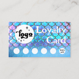 mermaid loyalty - kaart visitekaartje