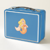 Mermaid lunchbox! (Achterkant)