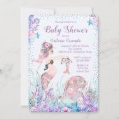 Mermaid Ma Baby Shower-uitvindingen Kaart (Voorkant)