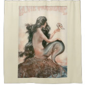  mermaid Magazine Hoesje Shower Curtain Douchegordijn (Voorkant)