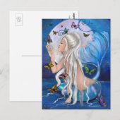 "Mermaid Magic"-briefkaart Briefkaart (Voorkant / Achterkant)