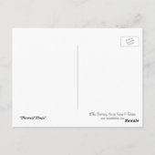 "Mermaid Magic"-briefkaart Briefkaart (Achterkant)