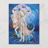 "Mermaid Magic"-briefkaart Briefkaart (Voorkant)