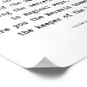 Mermaid Magic Poem Poster (Hoek)