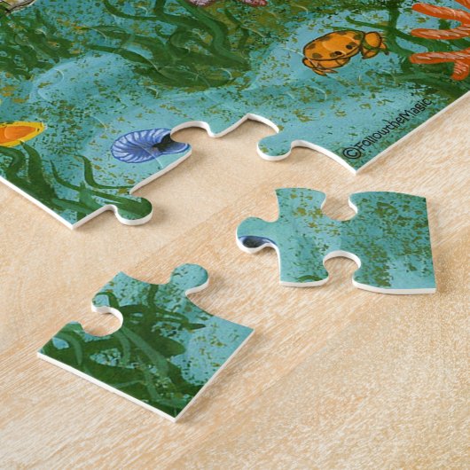 Mermaid Magic Puzzle Legpuzzel (Zijkant)