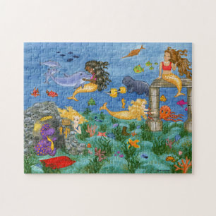 Mermaid Magic Puzzle Legpuzzel