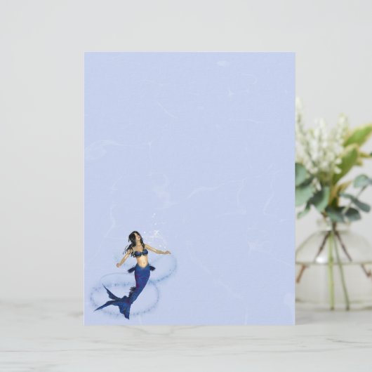Mermaid Magic Stationery Letterhead (Staand voorkant)