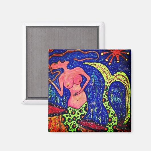 Mermaid Magnet (Voorkant / Achterkant)