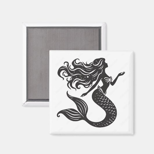 Mermaid Magnet (Voorkant / Achterkant)