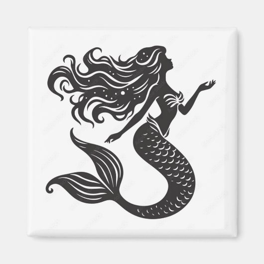 Mermaid Magnet (Voorkant)