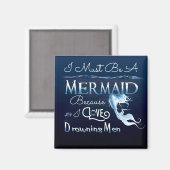 Mermaid Magnet (Voorkant / Achterkant)